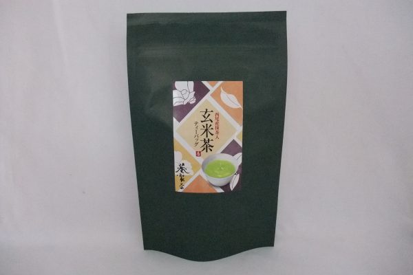お茶和み　西尾産抹茶入り玄米茶ティーパック　5ｇ×15袋