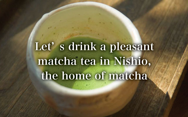 Nishio matcha latte