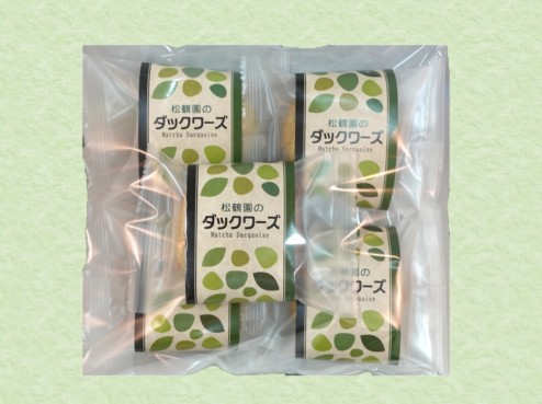 OM-2 抹茶ダックワーズ　5個袋入り　(旧：抹茶おもてなし)